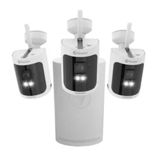Swann AllSecure600 2K Wireless Security Kit w 3 Cameras & NVR Tower SWNVK-600SD3