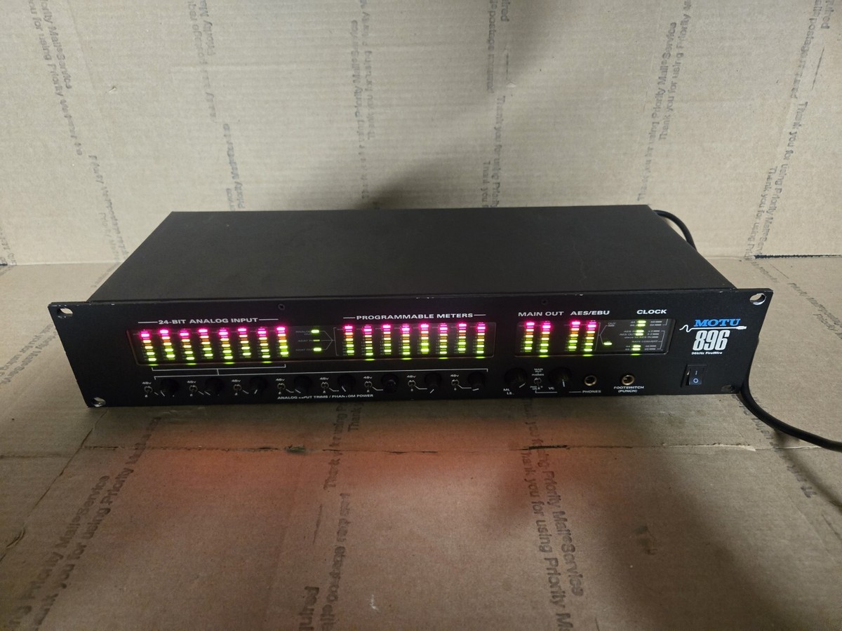 MOTU 896 Mk3 196 kHz FireWire Audio Interface for sale