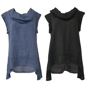 Chemisier Femme Lin sans Manches NEIRAMI Article TS964 100% Lin Made IN  Italy | eBay