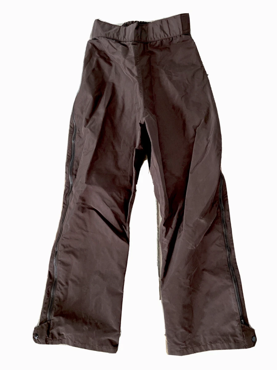 VF Imagewear Gore-tex Full-zip waterproof pants Brown Sz S Reg