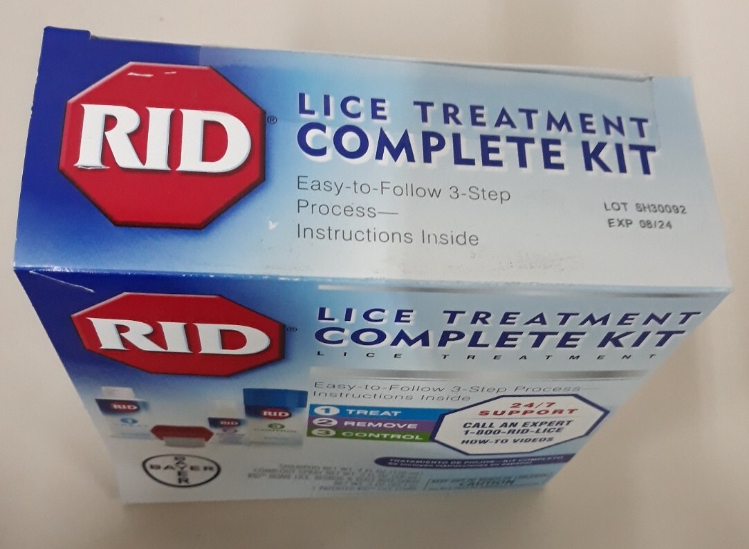 RID LICE TREATMENT COMPLETE KIT FOR HAIR Grelly USA