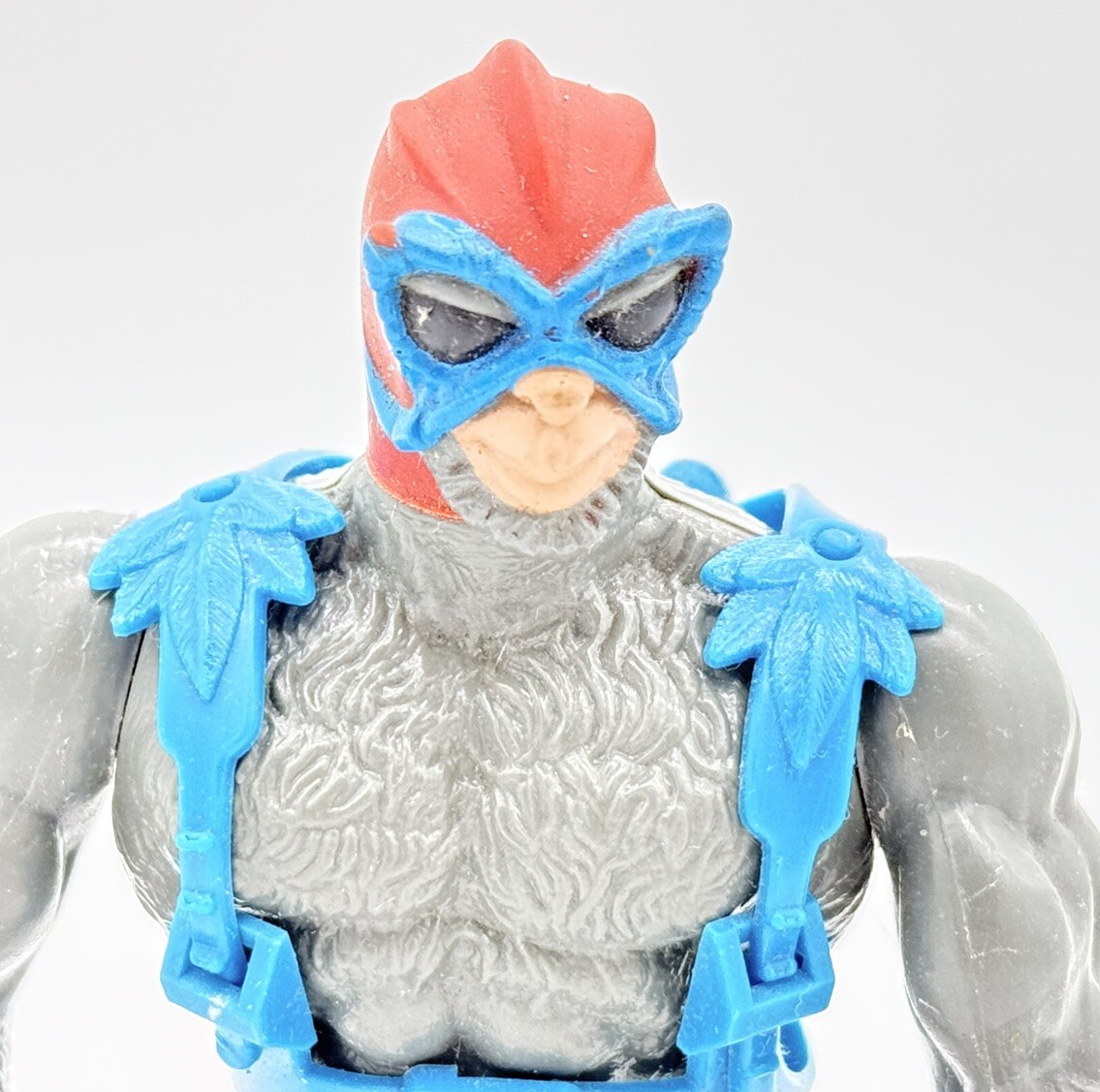 Vintage 1981 Mattel Stratos He-Man MOTU Figure With Backpack