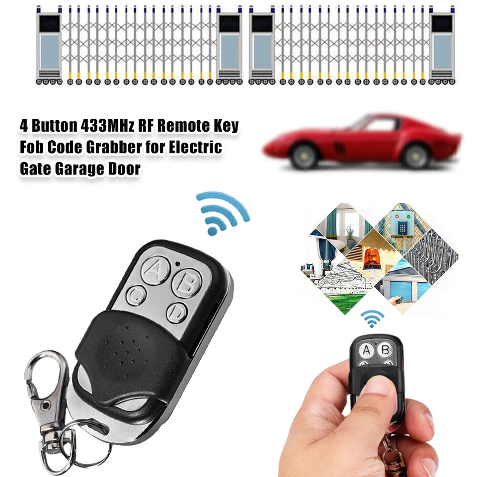 2-20X 315 433 MHz Universal Funk Fernbedienung Garagentor Alarmanlage Handsender - Bild 3 von 4
