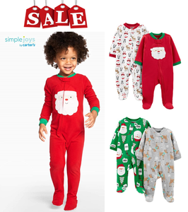 Ropa Pijama De Navidad Para Bebe Recien Nacido Nina Nino 2 Atuendos 100 Algodon Ebay