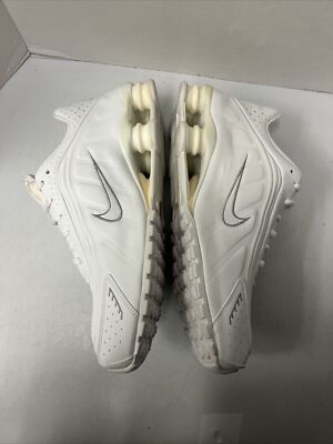 Nike Shox R4 All White 2007 Size 12 Brand New 104265-114 | eBay
