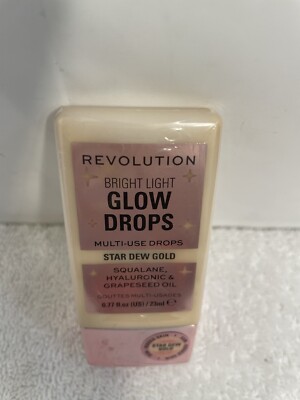 Revolution Bright Light Bronzing Drops Star Drew Gold Multi-Use Drops 0.77 Fl.oz