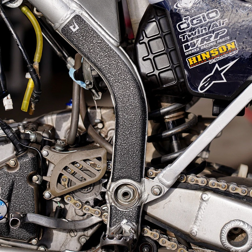 Protetores de moldura preta para 2004-2006 Suzuki RMZ250 protetores de fita adesiva RMZ 250 - Imagem 2 de 4