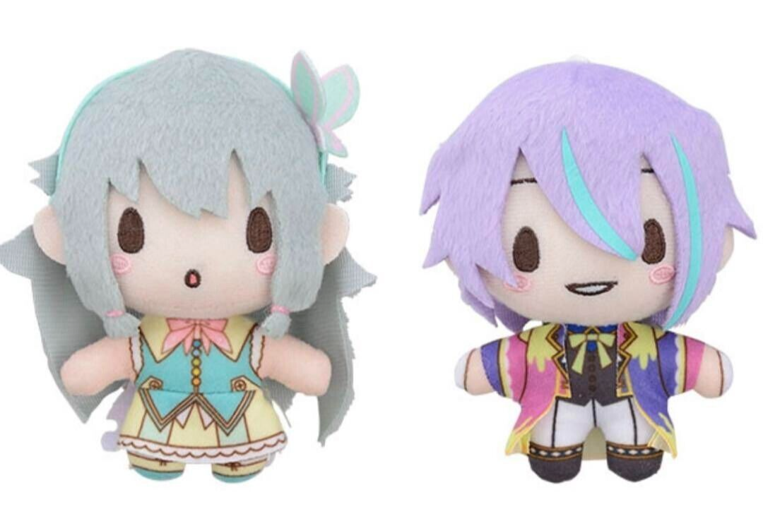 Rui nene fuwa puchi Mascot Plush doll Project Sekai Wonderlands
