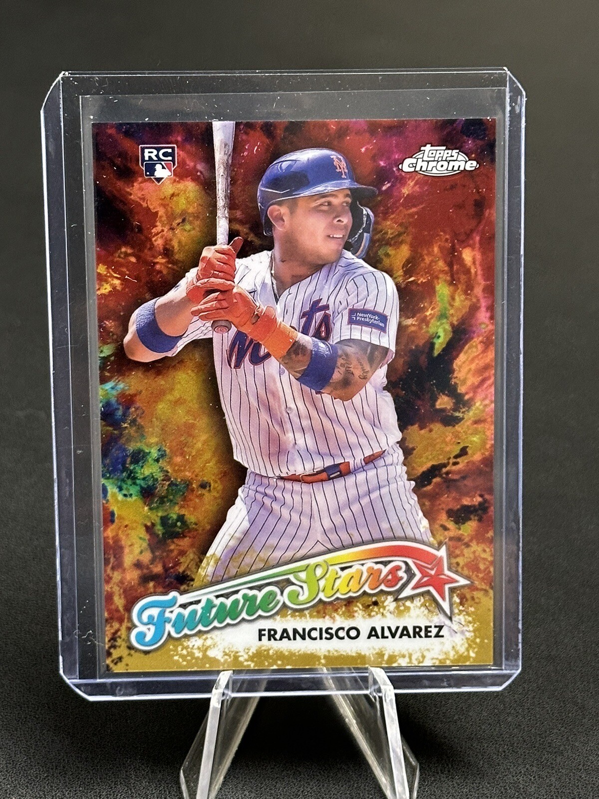2023 Topps Chrome Update Francisco Alvarez RC Future Stars Gold /50 #FSU-20 Mets