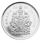 Photo of a 2014 Canada 50 Cents from an eBay sale
