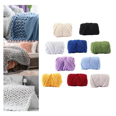 Grobstrickgarn, Gewichtsgarn, DIY Sperrgarn für Pullover, Mützen, Strick Makramee