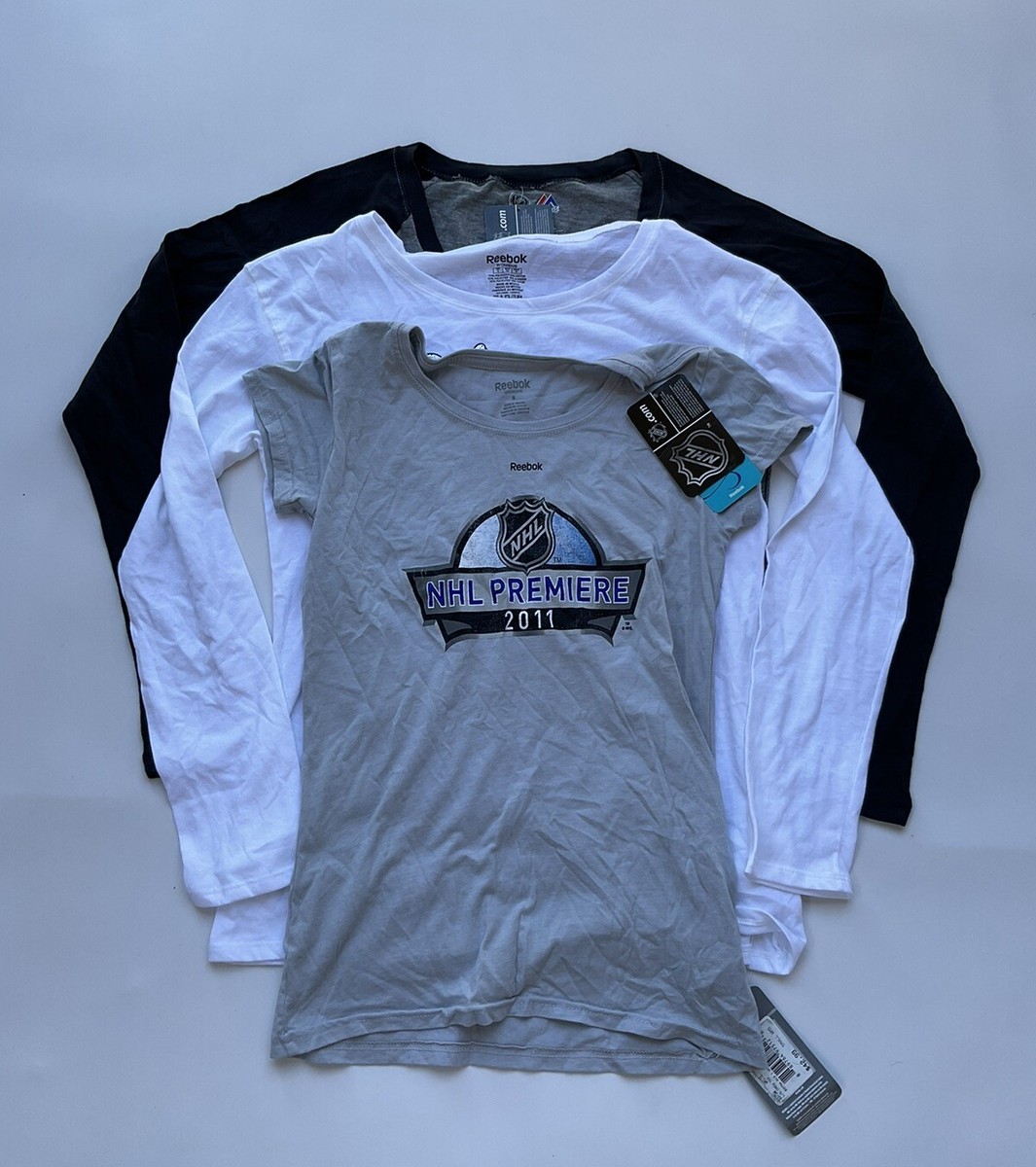 Majestic Reebok Women's NHL La Kings Lot Of Short/Long Sleeves