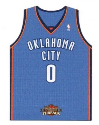 2010-11 Panini Threads Team Threads Away Russell Westbrook