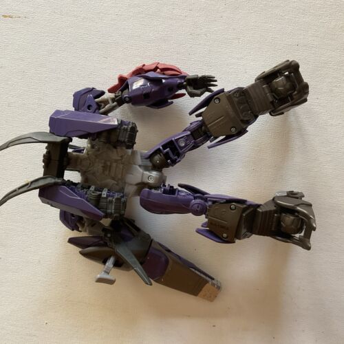 Transformers HASBRO Shockwave Figure Only Prime Beast Hunters Voyager Class 1982 - Picture 8 of 10