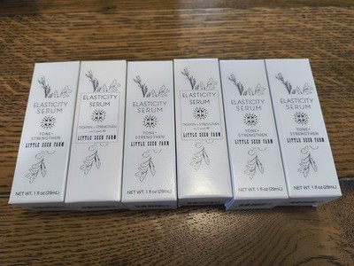Elasticity Serum Little Seed Farm 1 fl oz 6 Bottles Brand New