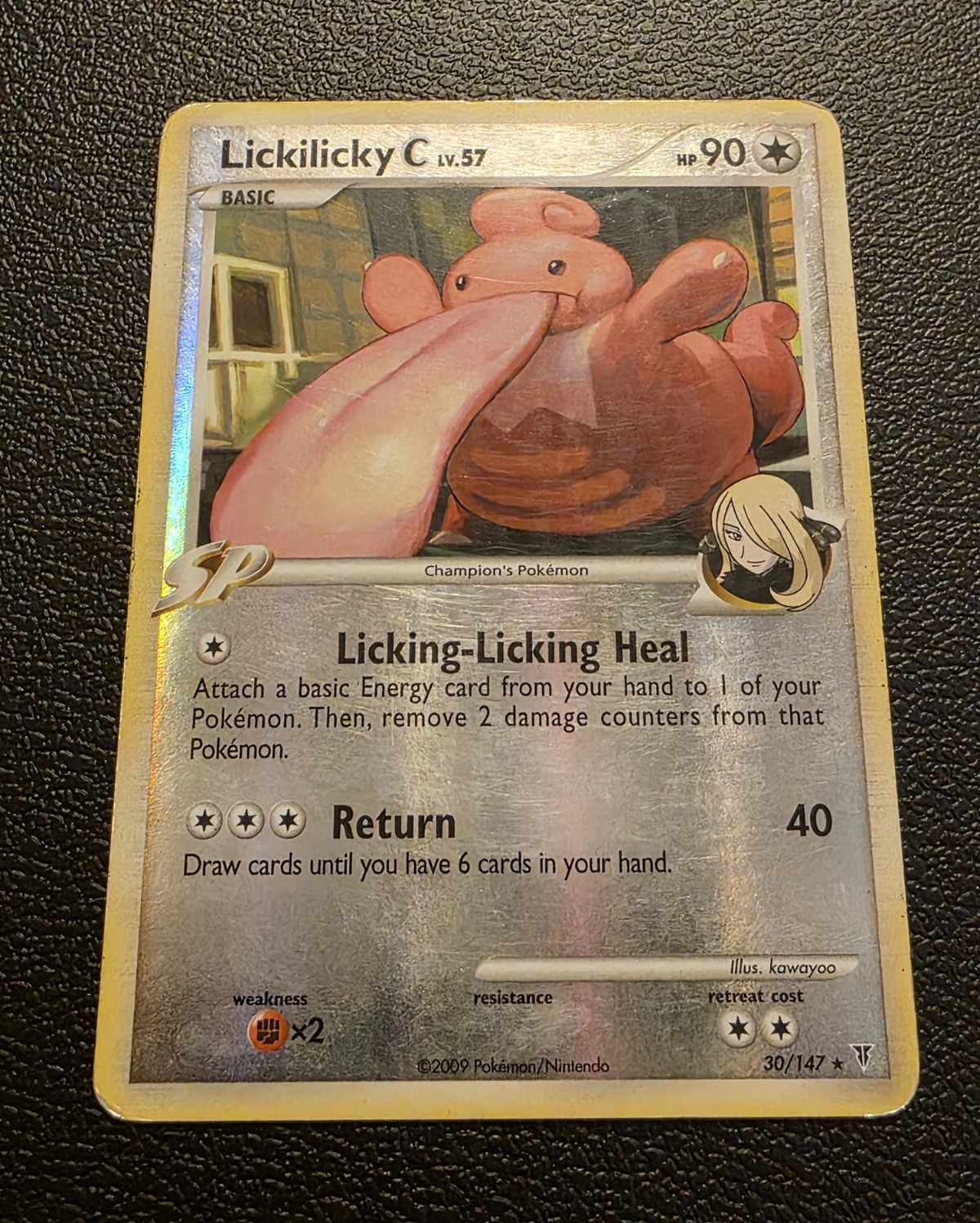 The Pokémon Company Lickilicky C 30/147 Supreme Victors Reverse Holo Rare MP