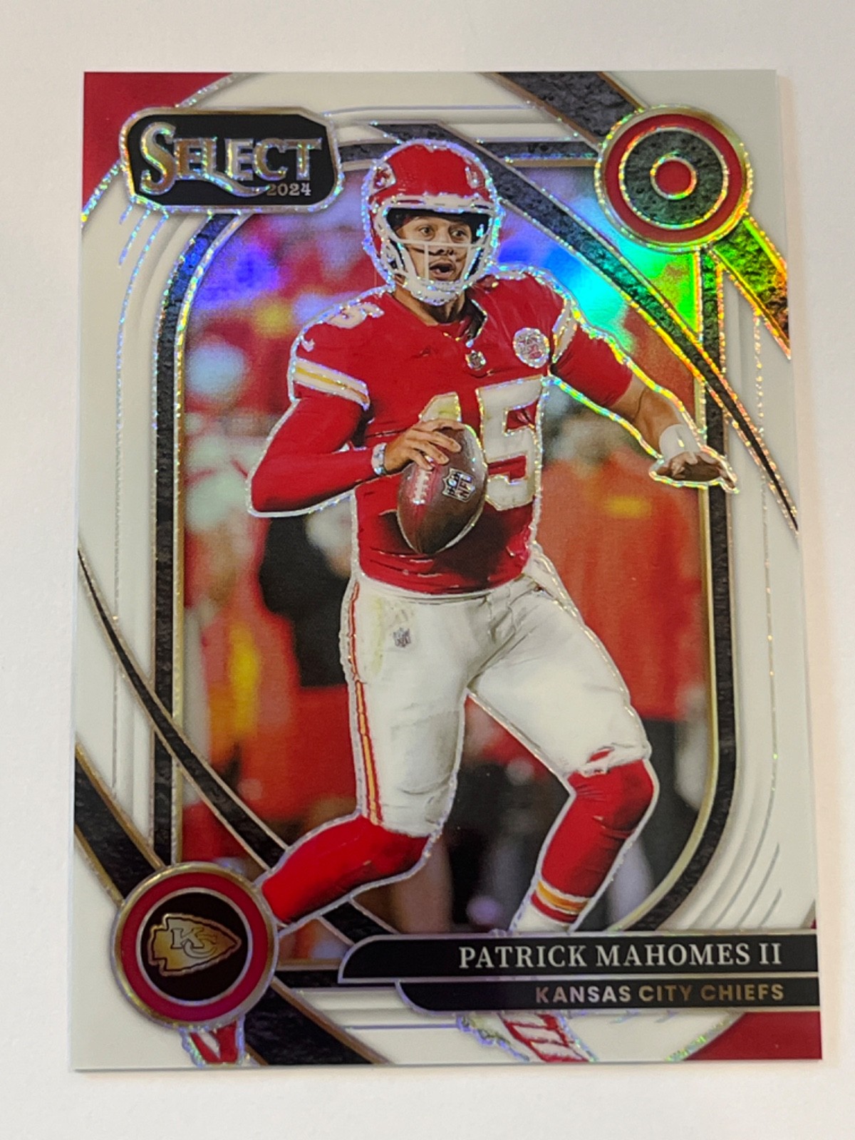 2024 Select Patrick Mahomes White Club Level /35