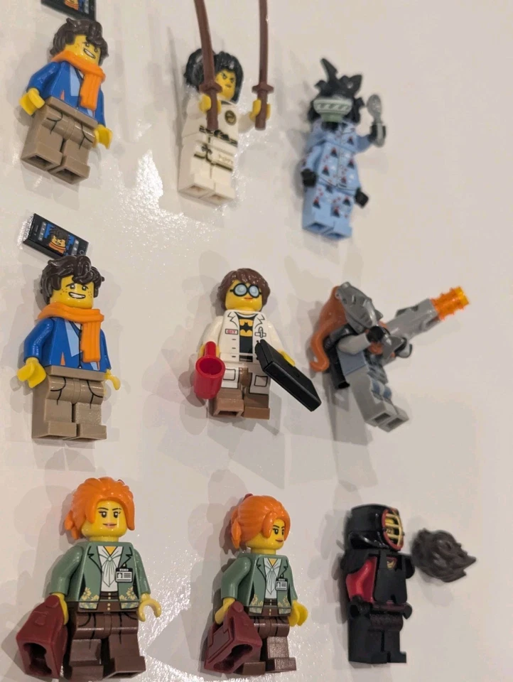 LEGO Ninjago Collectible Series Minifigures 71019 - Lot of 12 - Incomplete - Image 3 of 4