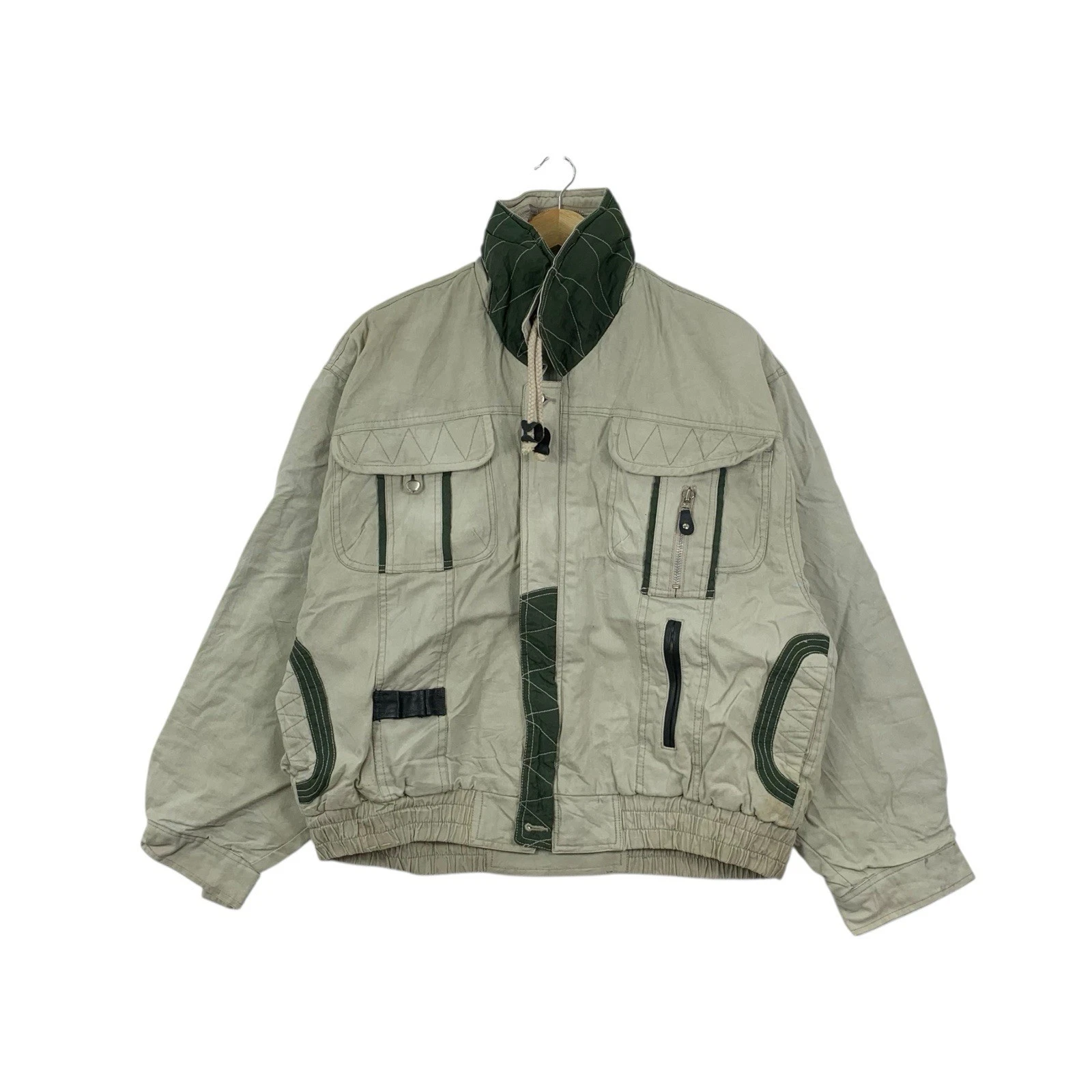Vintage SUPER BOY CMS Outdoor Parka Jacket Windbreaker Suvival