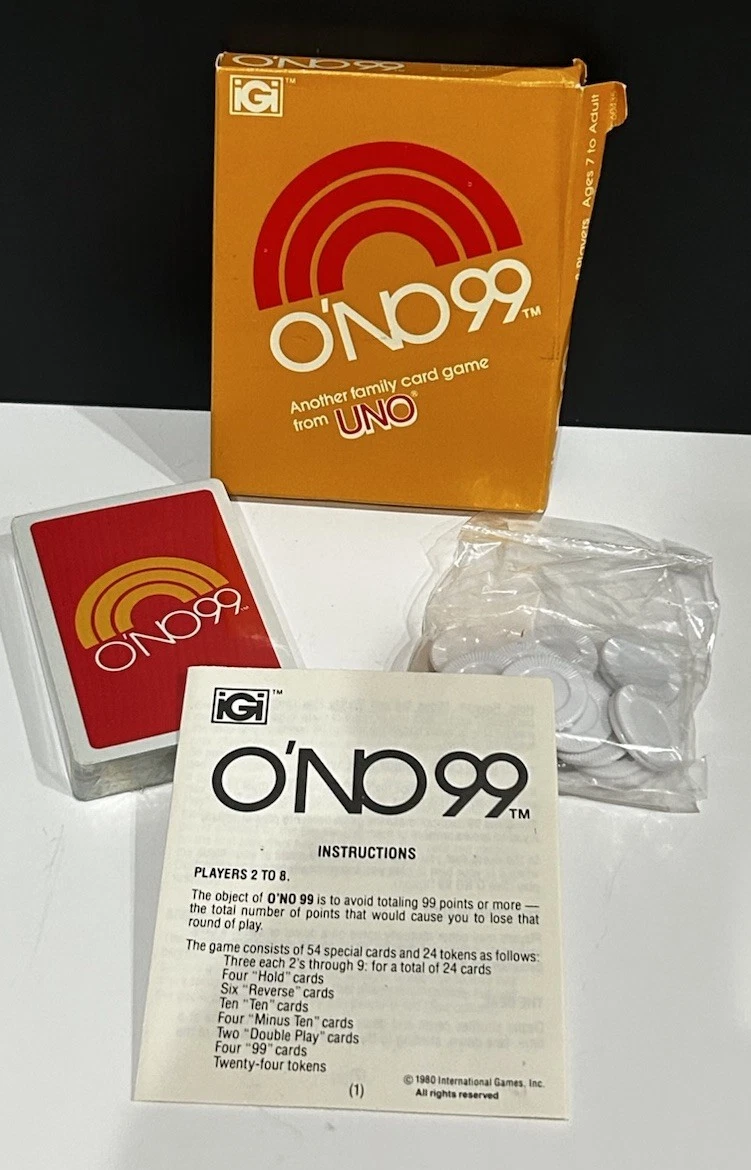 O No 99 In Vintage Card Games for sale | eBay
