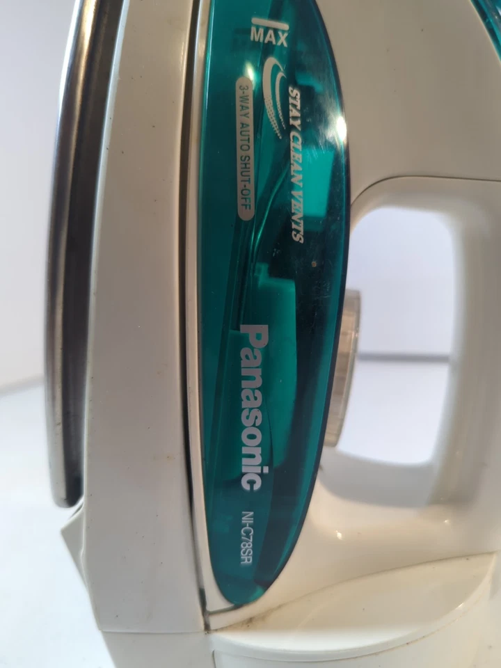 Plancha seca a vapor Panasonic NI-C78SR 1200W acero inoxidable Foto 3 de 4