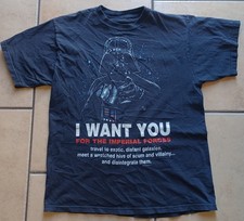 Vintage 1996 Star Wars Lucasfilm Darth Vader I Want You Size L USA D2