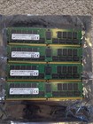 Lot of 4 Micron 32GB DDR4-2666 ECC RDIMM 2Rx4 Server Memory MTA36ASF4G72PZ-2G6E1