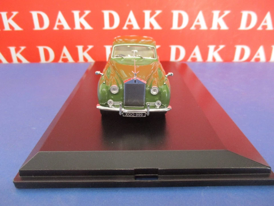 Die cast 1/43 Modellino Auto Rolls-Royce Silver Cloud I Smoke Green - Immagine 3 di 4