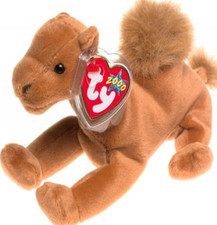 Ty Beanie Baby: Niles the Camel. DOB: 02-01-2000
