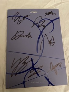 Ateez Signed Polaroid | eBay