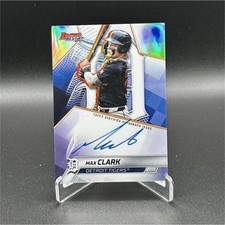 Topps 2025 Bowmans Best Max Clark Auto Refrac...