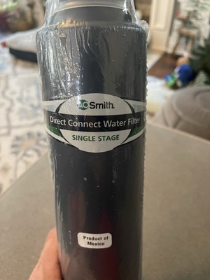 #ad AO Smith Direct Connect Water Filter C Single Stage Filter ONLY NEW Free Ship $42.99