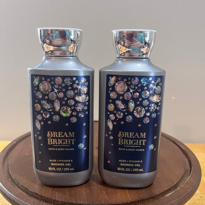 Bath & Body Works Dream Bright Shower Gel 10oz Set of 2 Sapphire Berry Vanilla