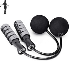 Jump Rope, Training Ropeless Skipping Rope for Fitness, Adjustable Weighted Cord