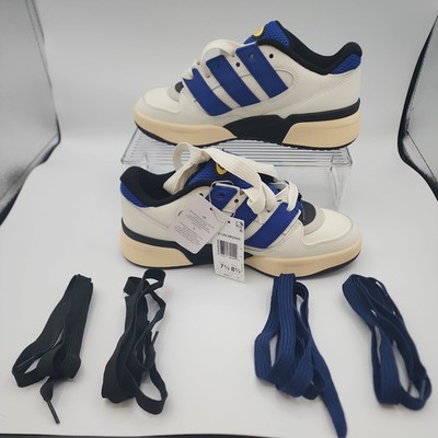 Adidas Mens Sz 7.5 Womens Sz 8.5  Forum 2000  Shoes Blue And White  Campus