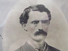 Civil War soldier large full plate tintype photograph