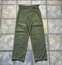 Vietnam War OG-107 Utility Pants Olive Green Original Militaria