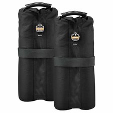 Ergodyne SHAX 6094 Canopy Weight Bags (Set of 2) for Tents & Umbrellas Black