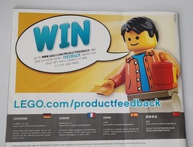 Lego Manual 75082 Star Wars TIE Advanced Prototype Instructions Booklet ONLY 