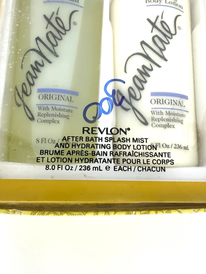 Juego de baño Revlon Jean Nate de colección NOS después del baño niebla para salpicaduras y loción corporal hidratante Foto 2 de 4