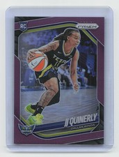 2025 Panini Prizm WNBA #95 JJ Quinerly Purple Prizms #/149 Rookie