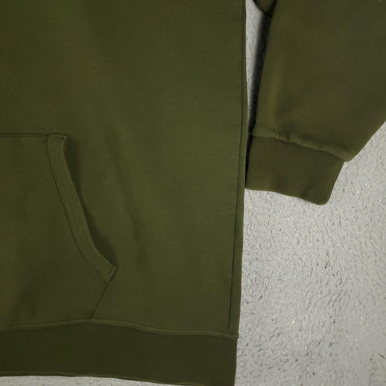 Ralph Lauren maglione uomo 4XLT verde pony pullover felpa con cappuccio