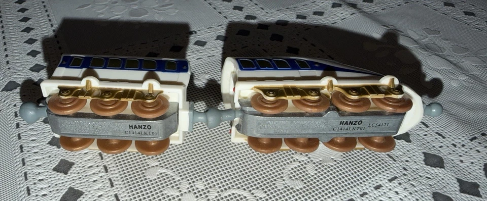 Lote de 6 juguetes Chuggington Tomy con locomotora de tren Hanzo G1114LKT01 LC54121 Foto 3 de 4