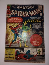 Marvel Comics The Amazing Spider-Man #9 (1964) Electro Key Issue