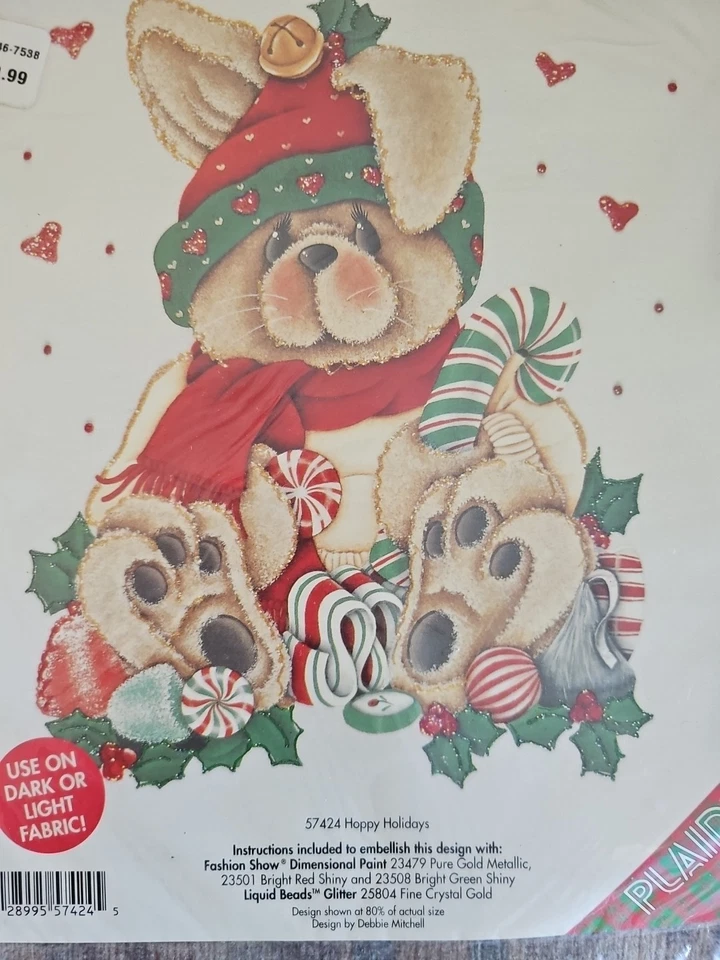 2 Винтажный 1993 клетку железа на передачи Рождественская толстовка футболка олень кролик - Изображение 2 из 4