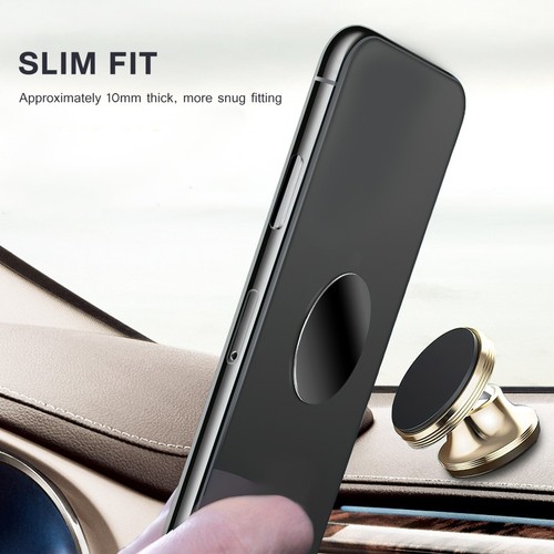 12 Pcs Round Rectangular Stickers Smartphones Metal Plate Holder Universal - 第 4/11 張圖片
