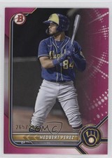 2022 Bowman Prospects Fuchsia Border 265/299 Hedbert Perez #BP-67 0wp8