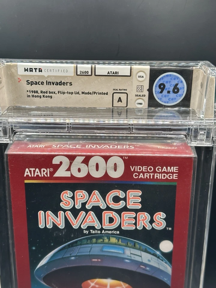 Atari 2600 Space Invaders - 9.6 A - Graded-sealed-new- Wata - Image 2 of 4