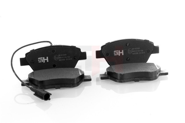 Bremsbelagsatz Scheibenbremse GH GH-412365 FüR Fiat Punto Stilo 500 Qubo Bravo 2-image