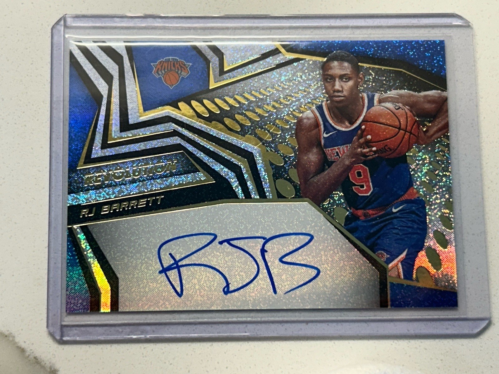 2019-20 Panini Revolution Rookie Auto RJ Barrett #RA-RJB Auto RC - NY Knicks